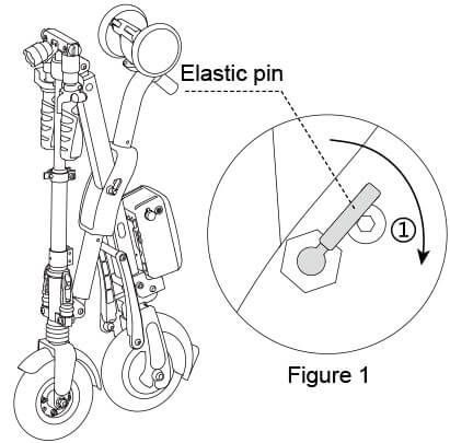Airwheel E6 foldable electric bike