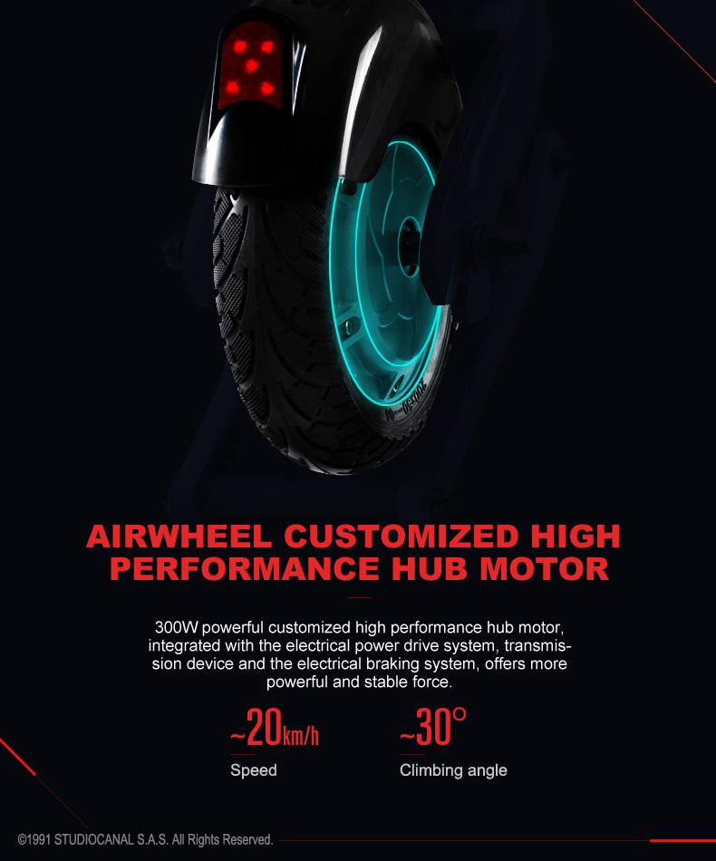 Airwheel E6 smart electric folding bike