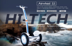Airwheel Electric Unicycle takes some beating.