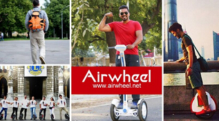 Es Airwheel Q5 monociclo eléctrico de una rueda, un vehículo súper-eficiente. Para los residentes urbanos, es la mejor opción para liberarse de la congestión del tráfico.