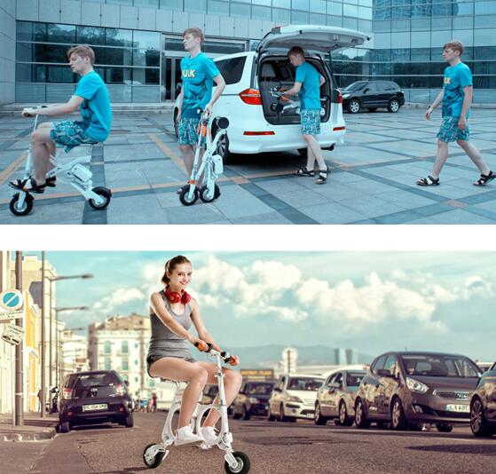 Die Schaffung von Airwheel Elektroroller hat Hoffnung auf städtischen Mitarbeiter gegeben.