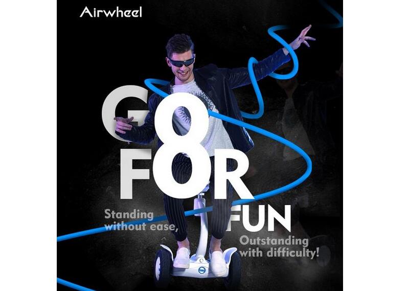 Dennoch wertet Airwheel S8 selbstbalancierende Elektroroller weiter.