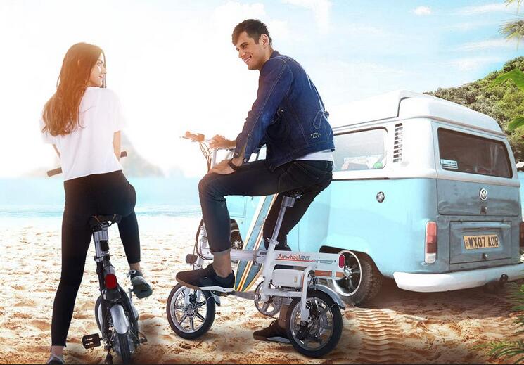 Airwheel R6 elektrische Pedal assist Fahrrad vor kurzem nur ausgerollt dient als eine neue Art zu trainieren.