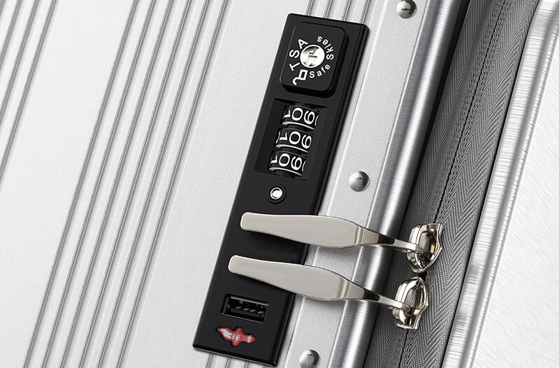 TSA Lock and USB Charging